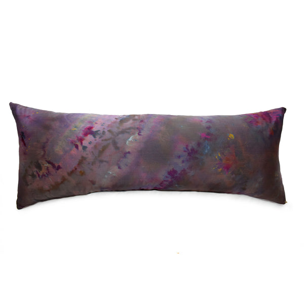beautiful. luxurious double-dyed silk<br>in peony and gunmetal.<br>no two exactly alike! <span class='visuallyhidden'>Call or text 323-404-2959 if you need shopping assistance.</span>